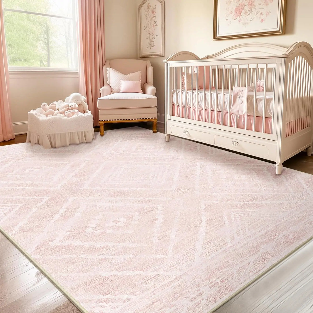 Western-style washable rug