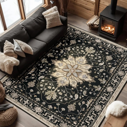 Western-style washable rug