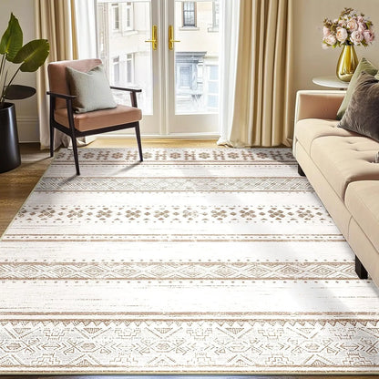 Western-style washable rug