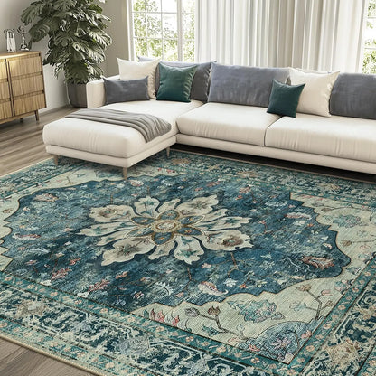 Western-style washable rug