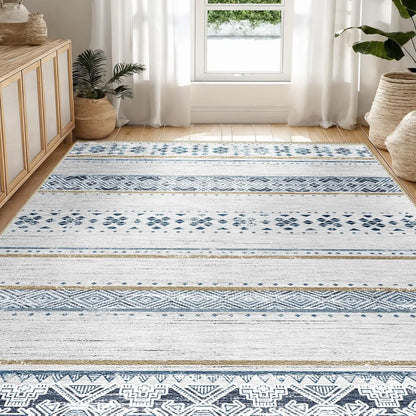 Western-style washable rug