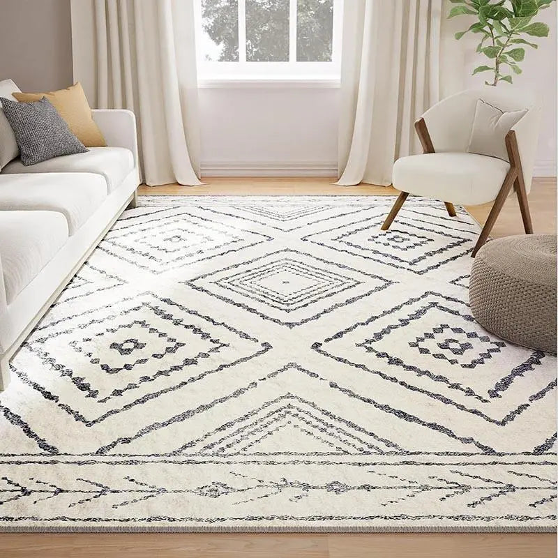 Western-style washable rug