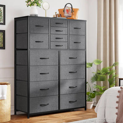 16Deep Drawers Tall Dresser SpaceSaving Vertical Furniture