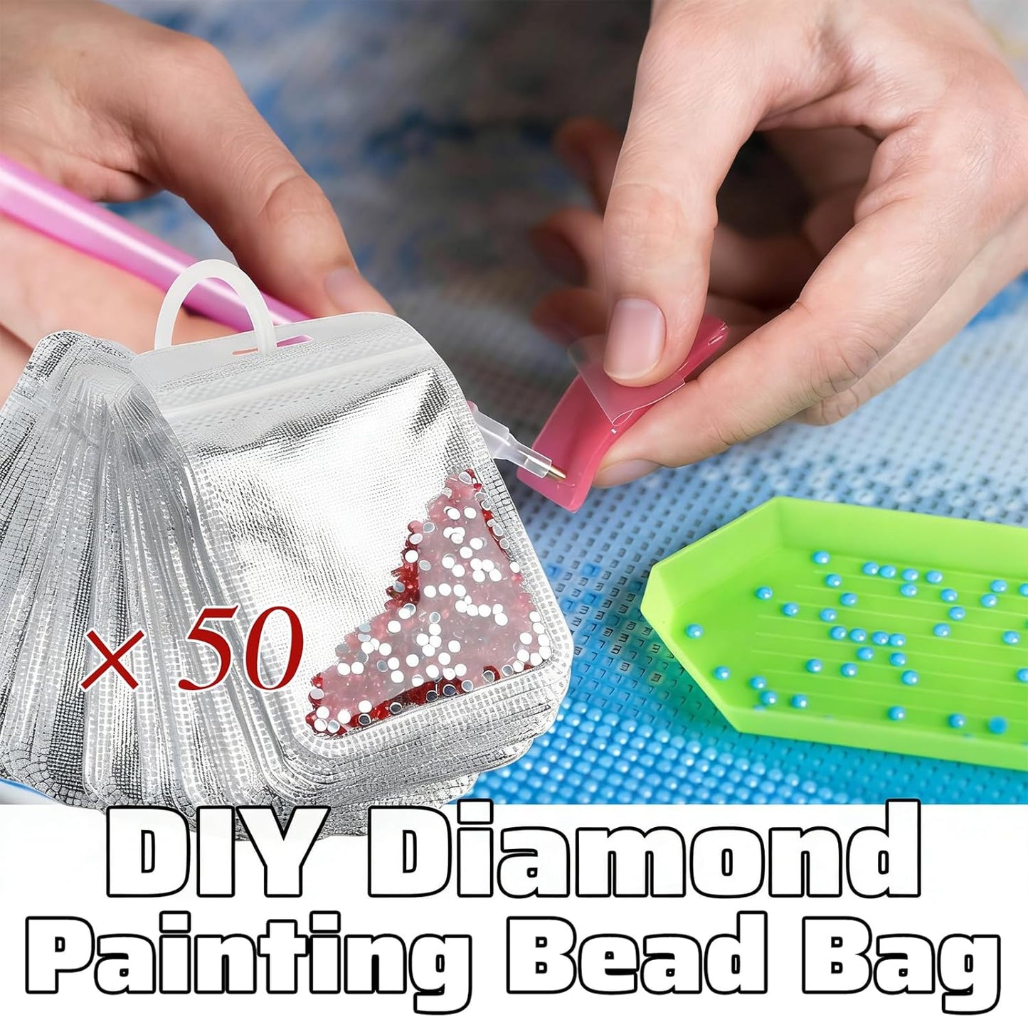Diamond Painting Bead Storage Bags