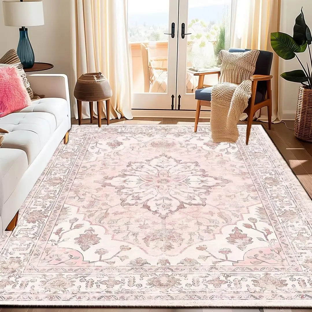 Western-style washable rug