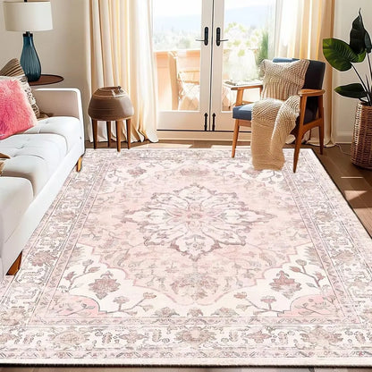 Western-style washable rug