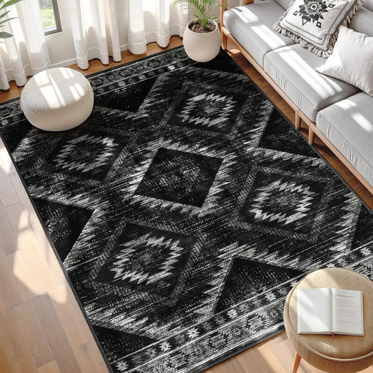 Western-style washable rug