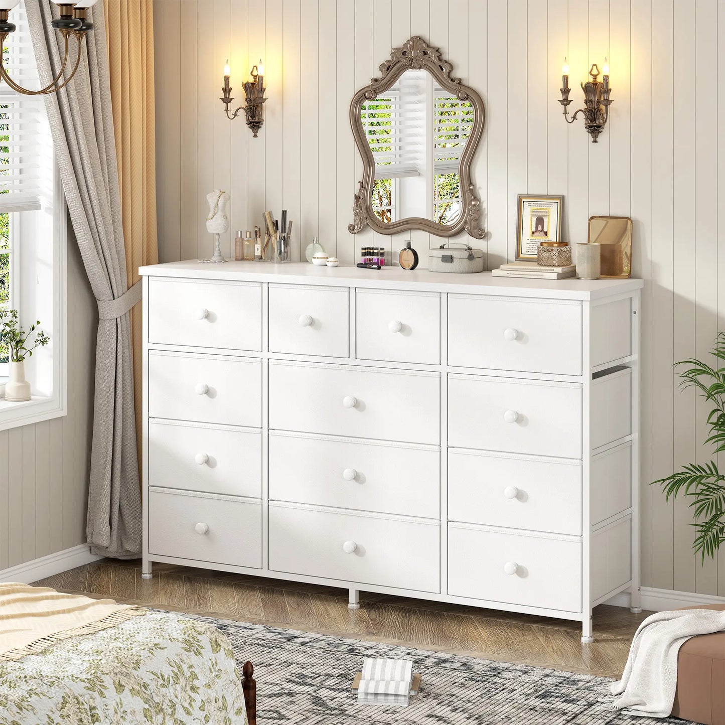 16Deep Drawers Tall Dresser SpaceSaving Vertical Furniture