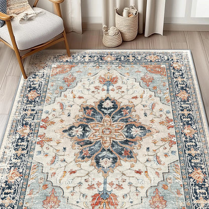 Western-style washable rug
