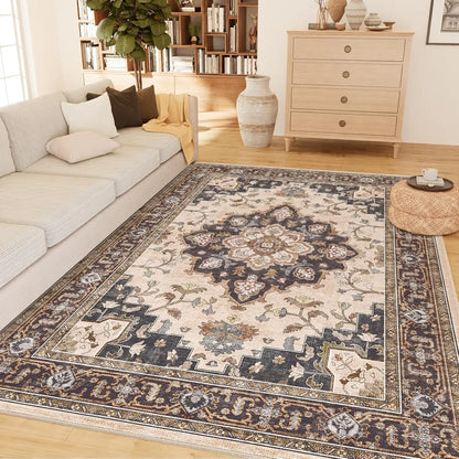 Western-style washable rug