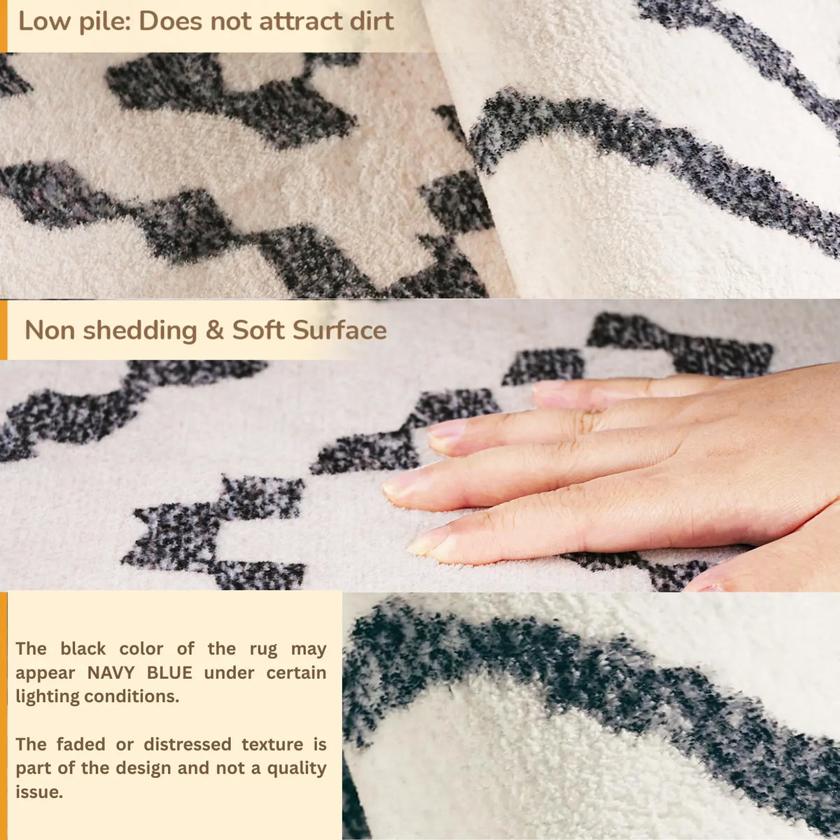 Western-style washable rug