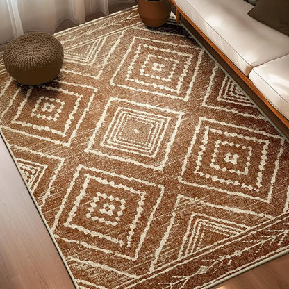 Western-style washable rug
