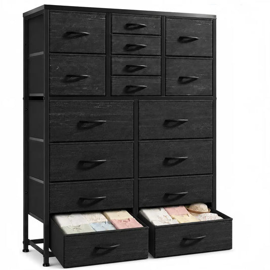 16Deep Drawers Tall Dresser SpaceSaving Vertical Furniture